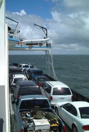 the ferry ride to ocracoke island